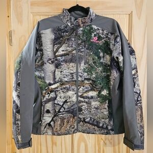 Women's MOSSY OAK Camo Soft Shell Jacket